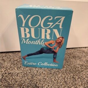 Yoga Burn Monthly 6 DVD set entire collection